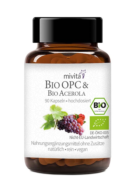 6 x Bio Aloe Vera & Aronia Direktsaft + 1 OPC